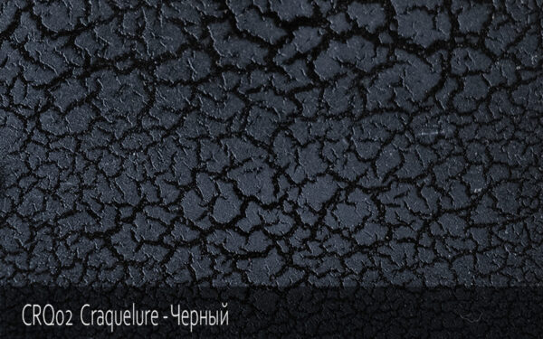 CRQ02 Craquelure - Черный